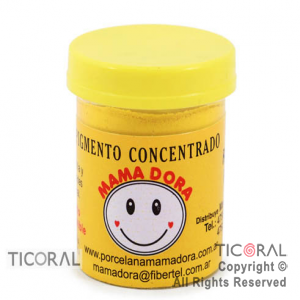 PIGMENTO CONCENTRADO P/PORCELANA FRIA AMARILLO SOL X 15GR X 1